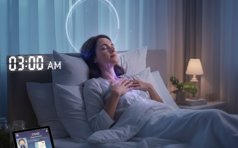 नींद नहीं आती? ओशो के 4 Sleep Meditation Techniques और अनिद्रा से छुटकारा (2026)